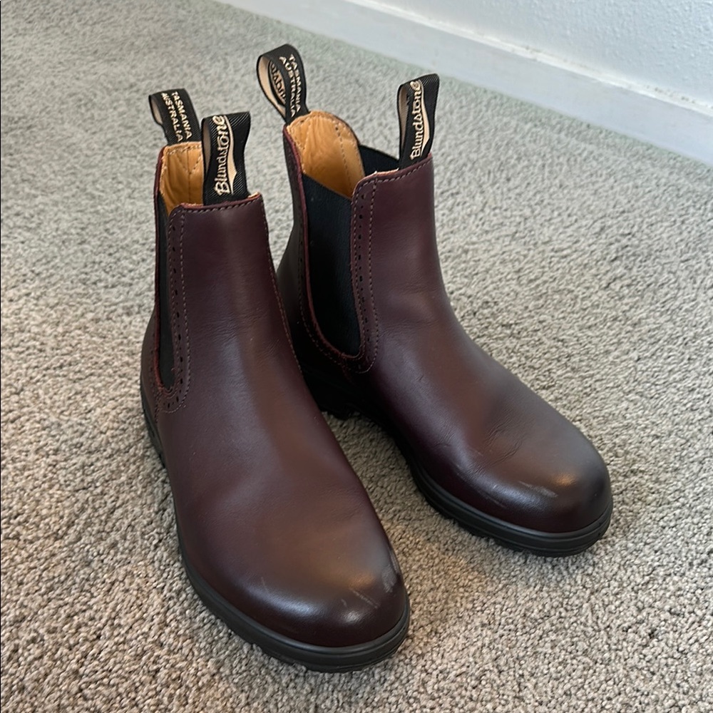 Blundstone Shriaz Leather Chelsea Boots US 9 womens with XRD sole inserts
